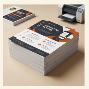 A4 printed flyers