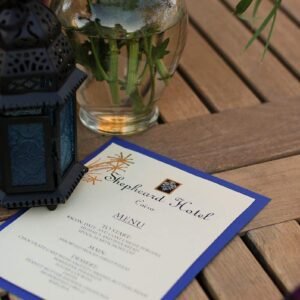 Hotel Menu Cards