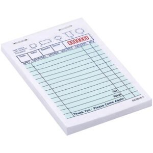NCR Restaurant Bill Books